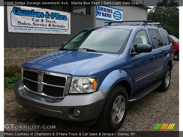 2008 Dodge Durango Adventurer 4x4 in Marine Blue Pearl