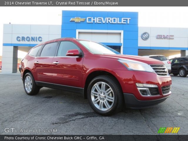2014 Chevrolet Traverse LT in Crystal Red Tintcoat