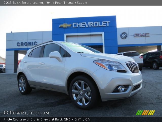 2013 Buick Encore Leather in White Pearl Tricoat