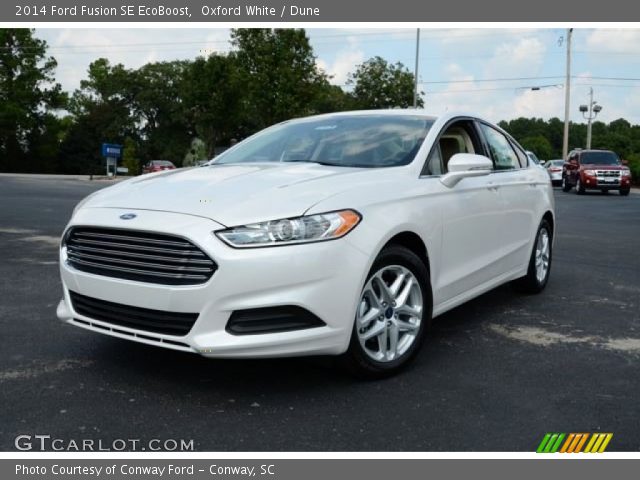 2014 Ford Fusion SE EcoBoost in Oxford White