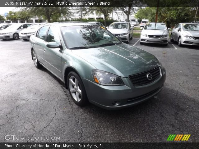2005 Nissan Altima 3.5 SL in Mystic Emerald Green