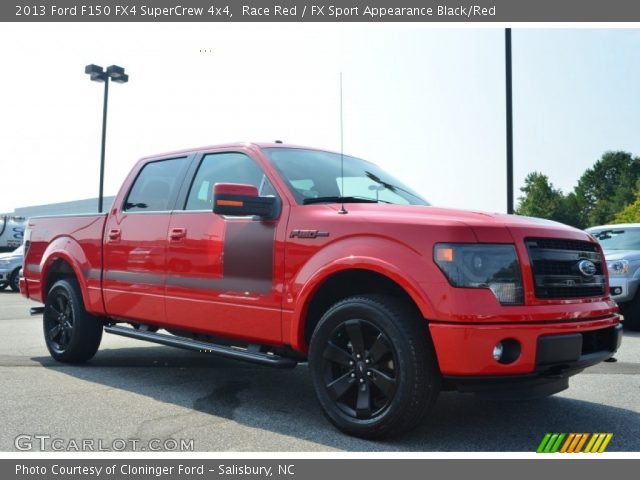 2013 Ford F150 FX4 SuperCrew 4x4 in Race Red