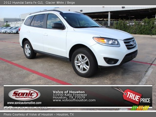 2012 Hyundai Santa Fe GLS in Glacier White