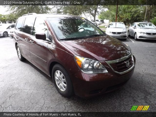 2010 Honda Odyssey EX-L in Dark Cherry Pearl