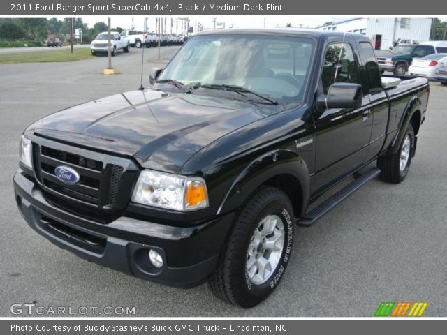 2011 Ford Ranger Sport SuperCab 4x4 in Black