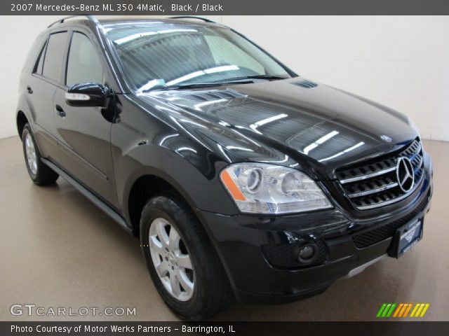 2007 Mercedes-Benz ML 350 4Matic in Black