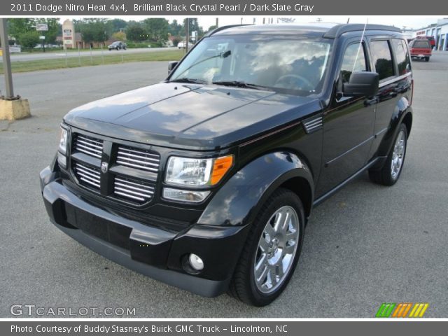 2011 Dodge Nitro Heat 4x4 in Brilliant Black Crystal Pearl