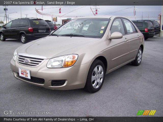 2007 Kia Spectra EX Sedan in Sand Beige