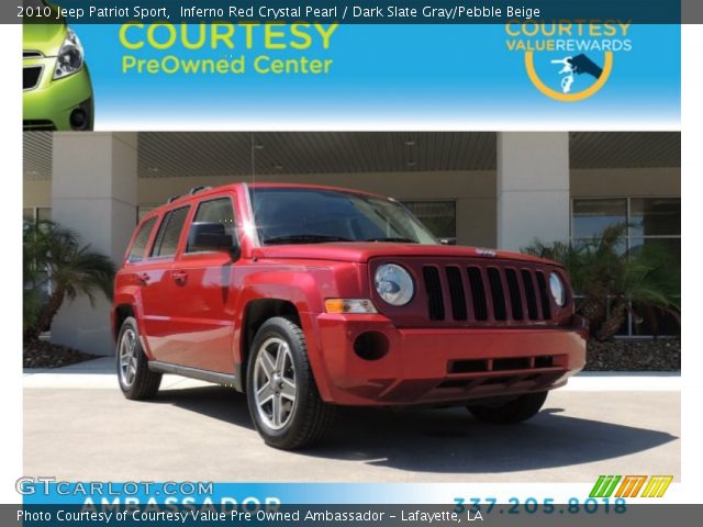 2010 Jeep Patriot Sport in Inferno Red Crystal Pearl