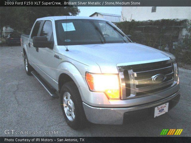 2009 Ford F150 XLT SuperCrew in Brilliant Silver Metallic