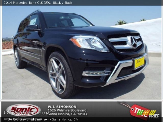 2014 Mercedes-Benz GLK 350 in Black