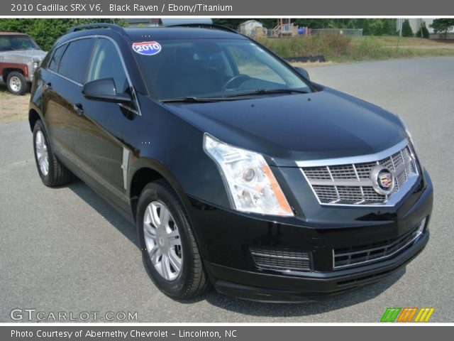 2010 Cadillac SRX V6 in Black Raven