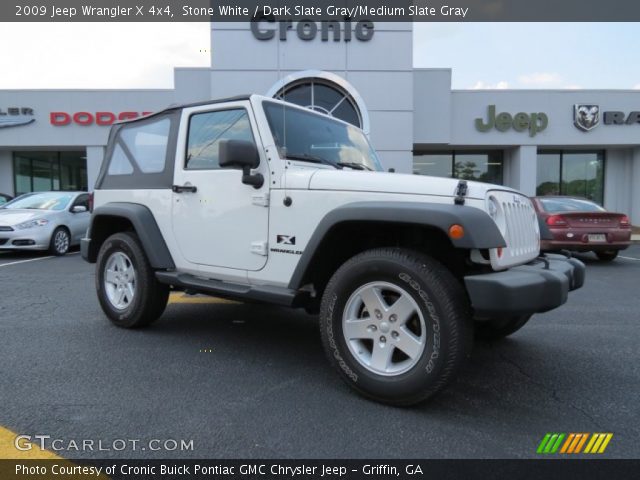 2009 Jeep Wrangler X 4x4 in Stone White