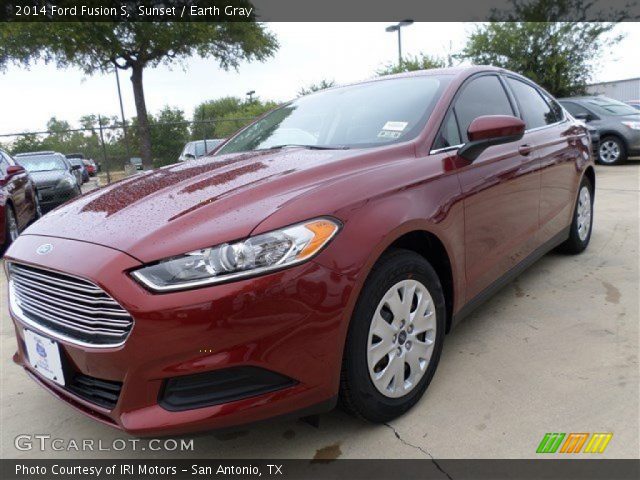 2014 Ford Fusion S in Sunset