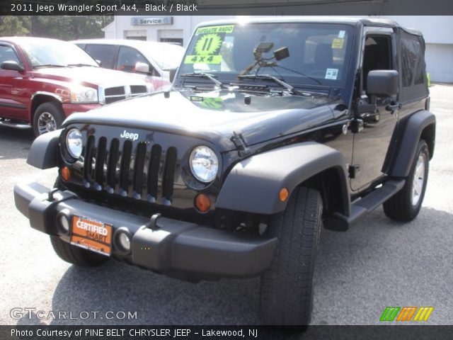 2011 Jeep Wrangler Sport 4x4 in Black