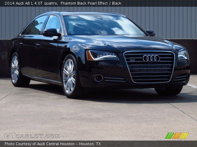 2014 Audi A8 L 4.0T quattro in Phantom Black Pearl Effect