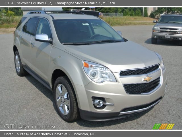 2014 Chevrolet Equinox LTZ in Champagne Silver Metallic