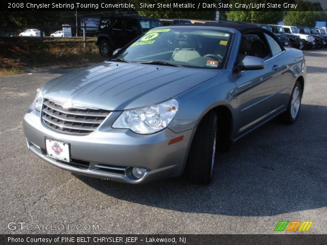 2008 Chrysler Sebring Touring Convertible in Silver Steel Metallic