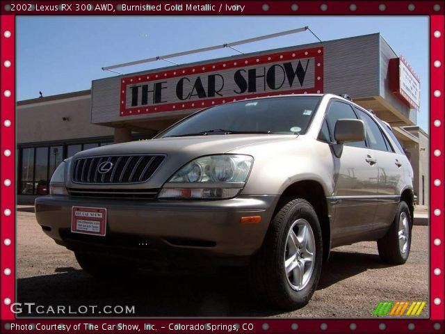 2002 Lexus RX 300 AWD in Burnished Gold Metallic