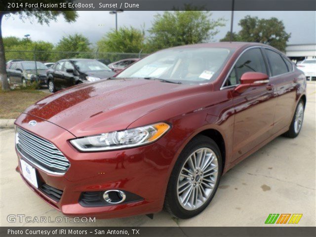 2014 Ford Fusion SE EcoBoost in Sunset