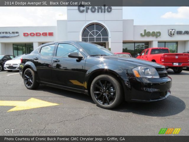 2014 Dodge Avenger SE in Black Clear Coat