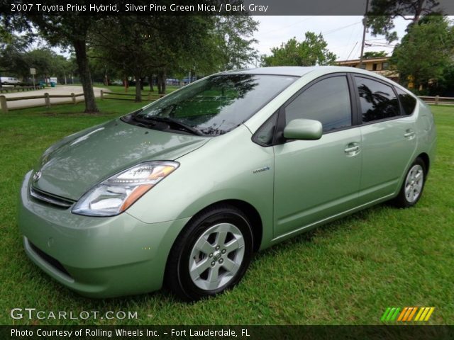 2007 Toyota Prius Hybrid in Silver Pine Green Mica