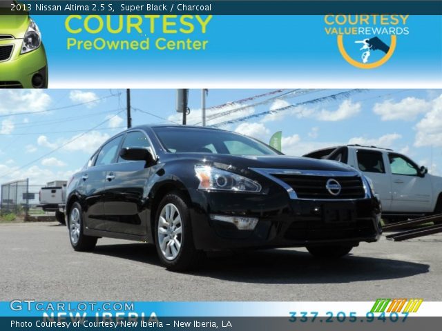 2013 Nissan Altima 2.5 S in Super Black