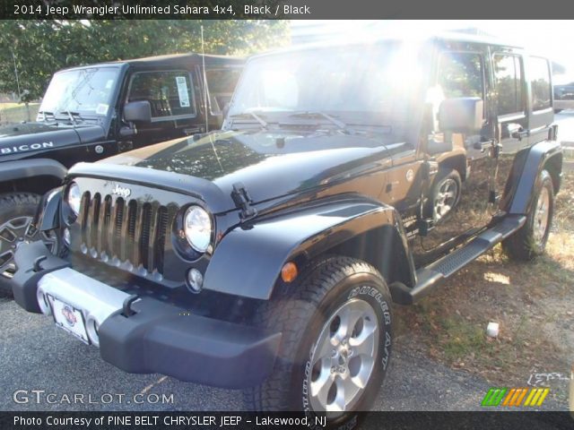 2014 Jeep Wrangler Unlimited Sahara 4x4 in Black