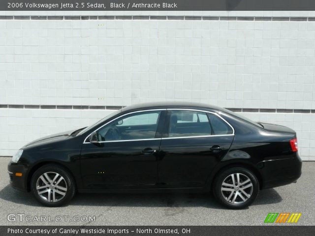 2006 Volkswagen Jetta 2.5 Sedan in Black