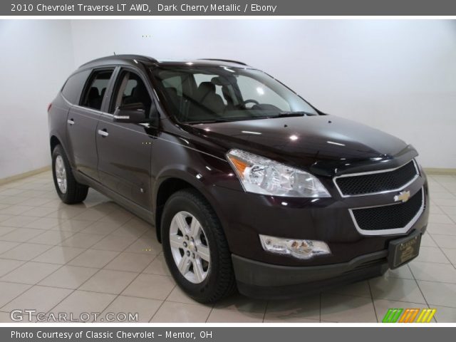 2010 Chevrolet Traverse LT AWD in Dark Cherry Metallic