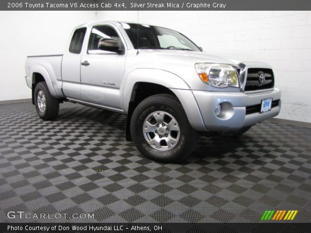 2006 Toyota Tacoma V6 Access Cab 4x4 in Silver Streak Mica