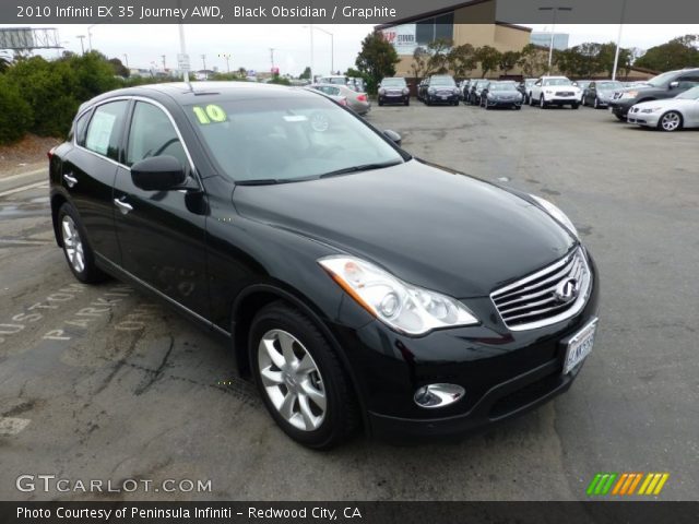 2010 Infiniti EX 35 Journey AWD in Black Obsidian