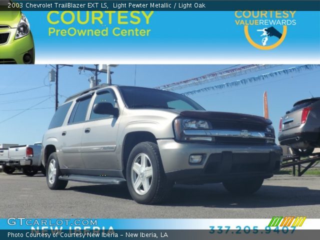 2003 Chevrolet TrailBlazer EXT LS in Light Pewter Metallic