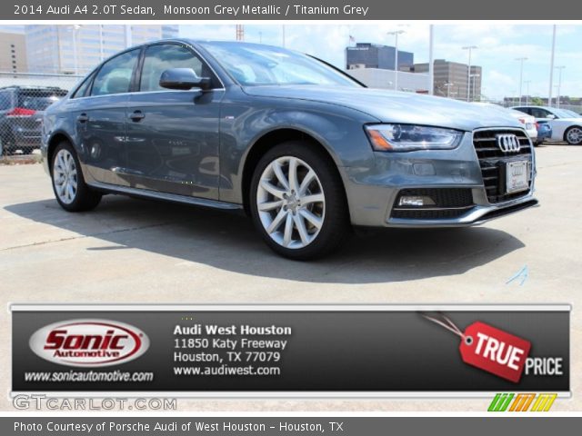 2014 Audi A4 2.0T Sedan in Monsoon Grey Metallic