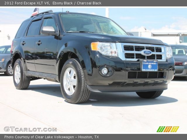 2012 Ford Escape XLT V6 in Ebony Black