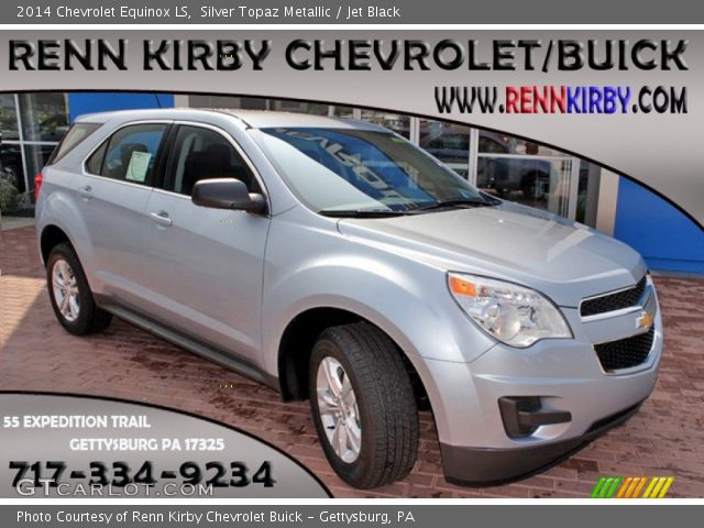 2014 Chevrolet Equinox LS in Silver Topaz Metallic