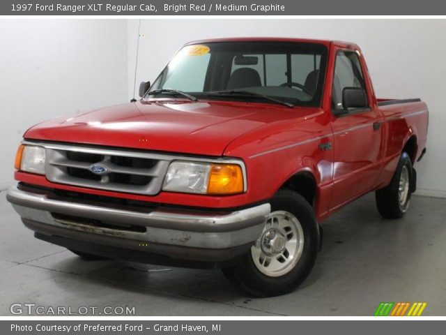 1997 Ford Ranger XLT Regular Cab in Bright Red