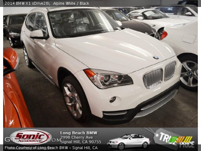 2014 BMW X1 sDrive28i in Alpine White