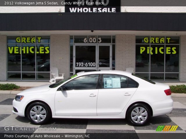2012 Volkswagen Jetta S Sedan in Candy White
