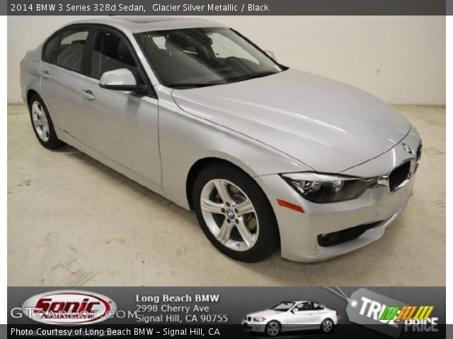 2014 BMW 3 Series 328d Sedan in Glacier Silver Metallic