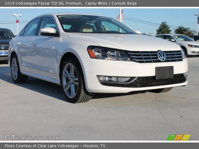 2014 Volkswagen Passat TDI SEL Premium in Candy White