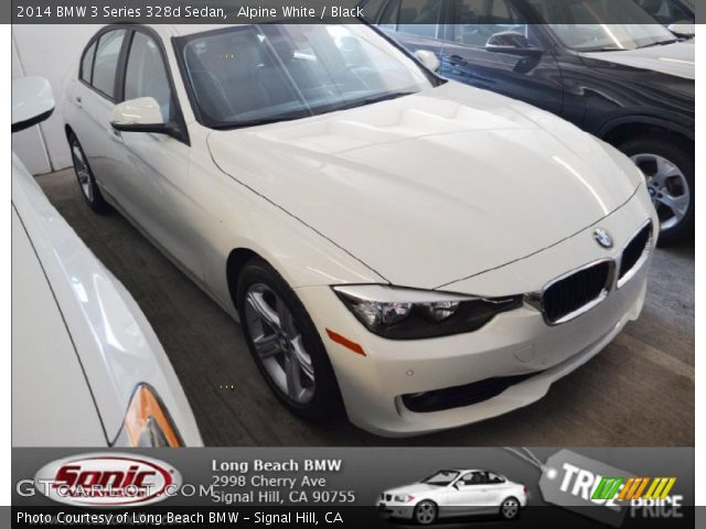 2014 BMW 3 Series 328d Sedan in Alpine White