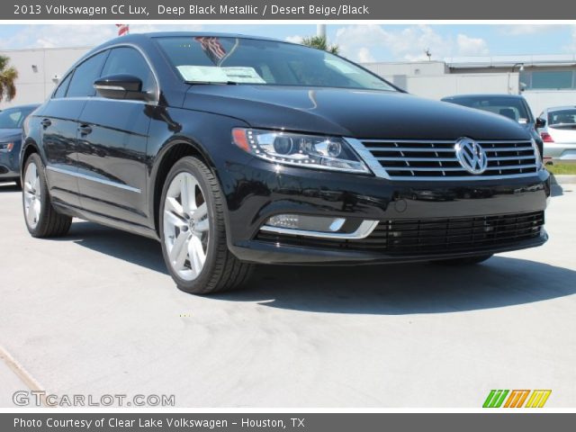2013 Volkswagen CC Lux in Deep Black Metallic
