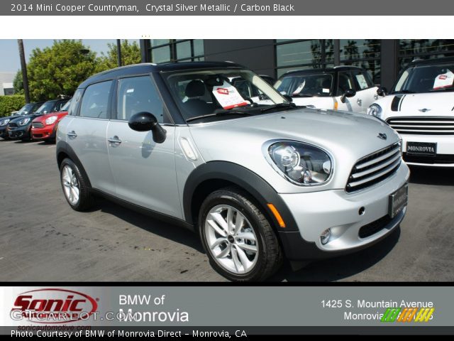 2014 Mini Cooper Countryman in Crystal Silver Metallic