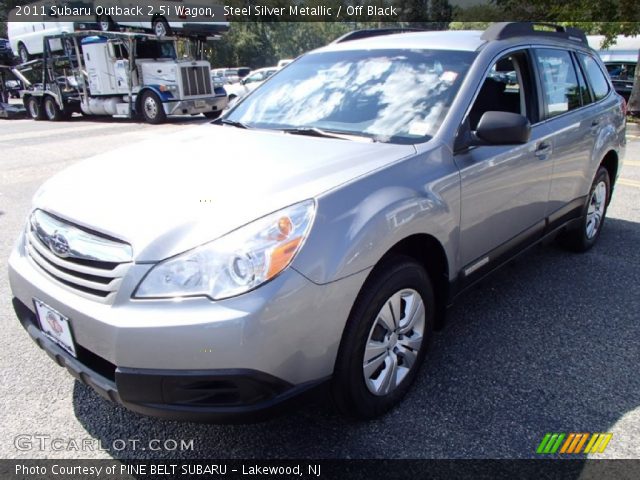 2011 Subaru Outback 2.5i Wagon in Steel Silver Metallic