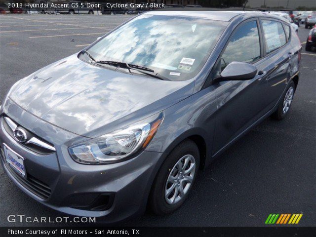 2013 Hyundai Accent GS 5 Door in Cyclone Gray