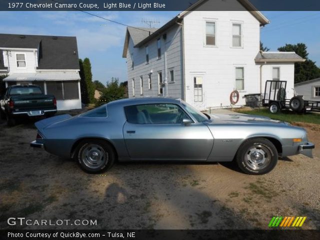 1977 Chevrolet Camaro Coupe in Light Blue