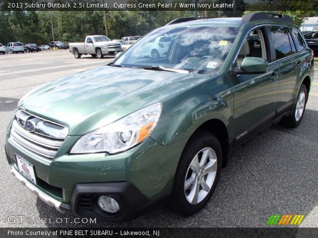 2013 Subaru Outback 2.5i Limited in Cypress Green Pearl