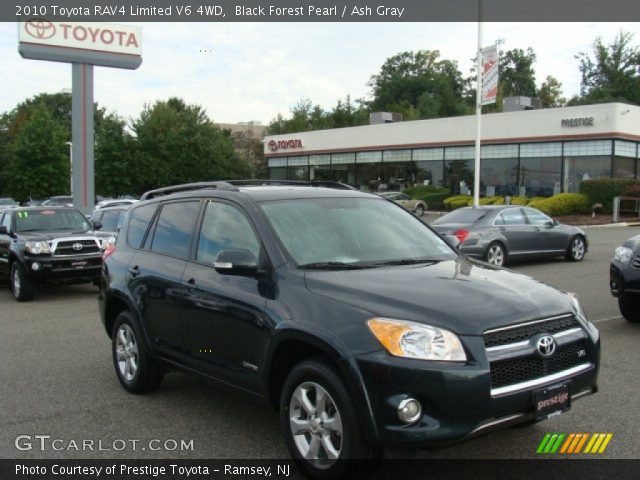 2010 Toyota RAV4 Limited V6 4WD in Black Forest Pearl