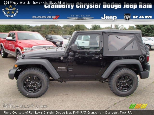 2014 Jeep Wrangler Sport 4x4 in Black